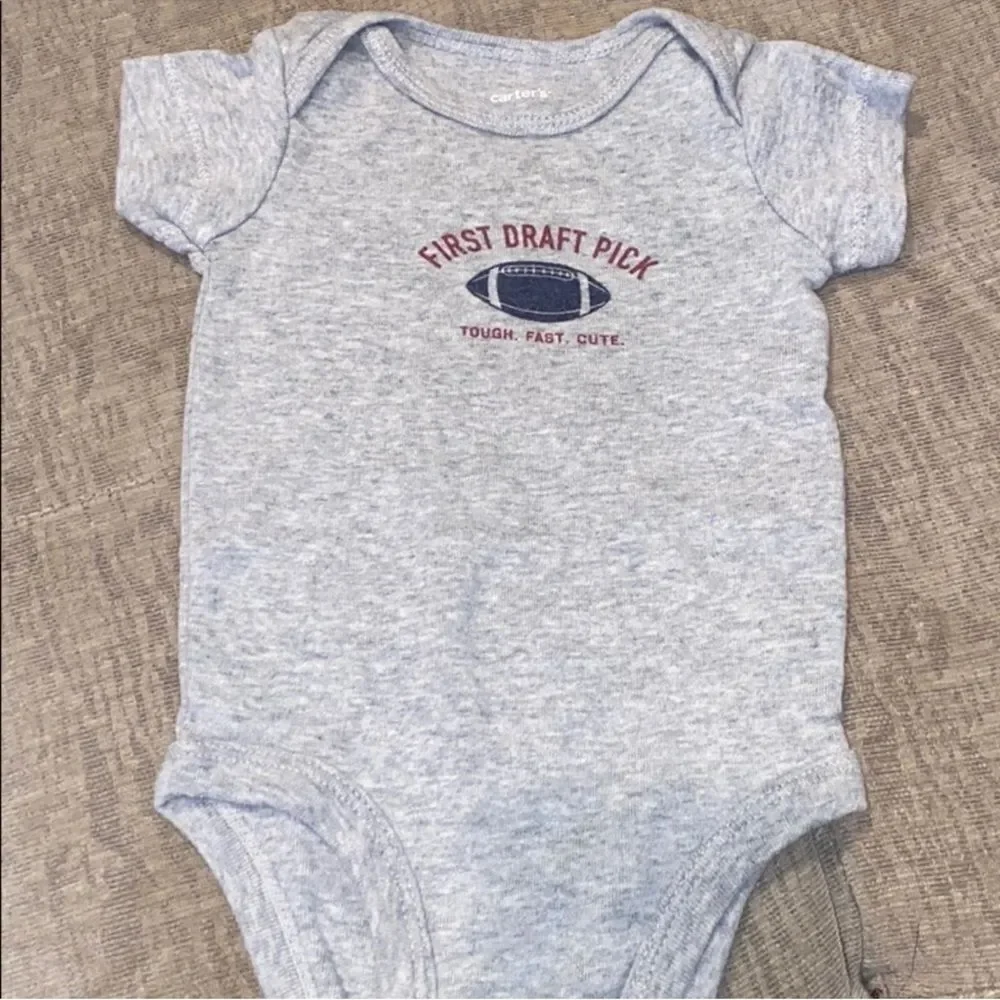 Football‎ onesie 6 months